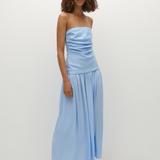 Faithfull - Hedy Maxi Dress Mineral Blue