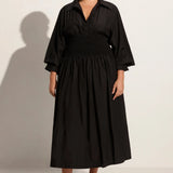 Faithfull - Cervo Midi Dress Black - Final Sale