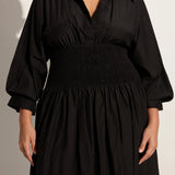 Faithfull - Cervo Midi Dress Black - Final Sale