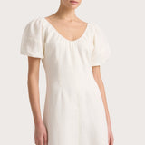 Faithfull - Vence Midi Dress White