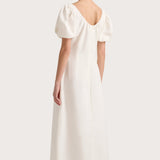 Faithfull - Vence Midi Dress White