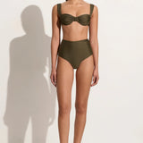 Faithfull - Bianca Bikini Bottoms Khaki - Final Sale