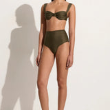 Faithfull - Bianca Bikini Bottoms Khaki - Final Sale