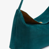Christopher Esber - Turnlock Suede Shoulder Bag