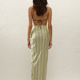 Faithfull - Lomas Pareo Ombre Stripe Faded Juniper