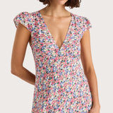 Faithfull - Esson Midi Dress Valerie Floral Multi