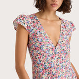 Faithfull - Esson Midi Dress Valerie Floral Multi
