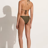 Faithfull - Ada Bikini Bottoms Khaki - Final Sale