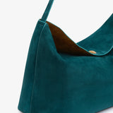 Christopher Esber - Turnlock Suede Grande Shoulder Bag