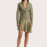 Faithfull - Baia Wrap Shirt Khaki - Final Sale