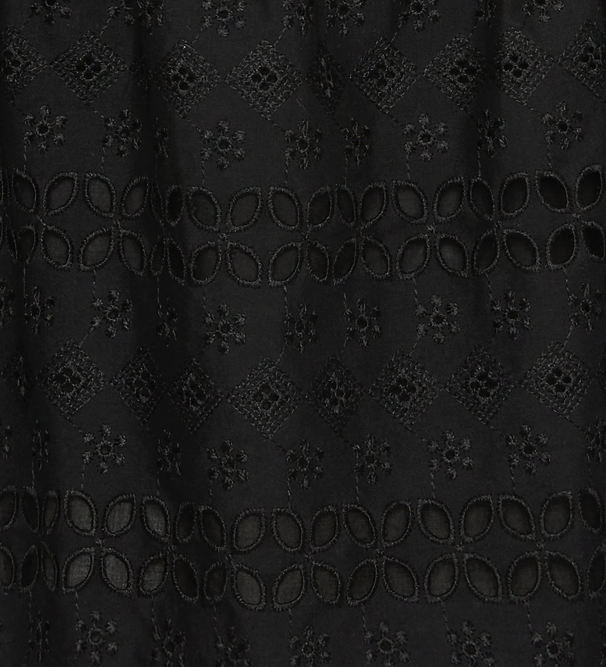 Faithfull - Roja Mini Dress Rosa Broderie Black