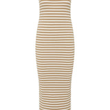 Posse - ARI DRESS - TAN STRIPE