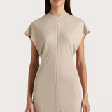 Faithfull - Ines Fringe Dress Oatmeal - Final Sale