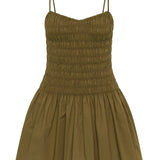 Faithfull - Araceli Mini Dress Olive