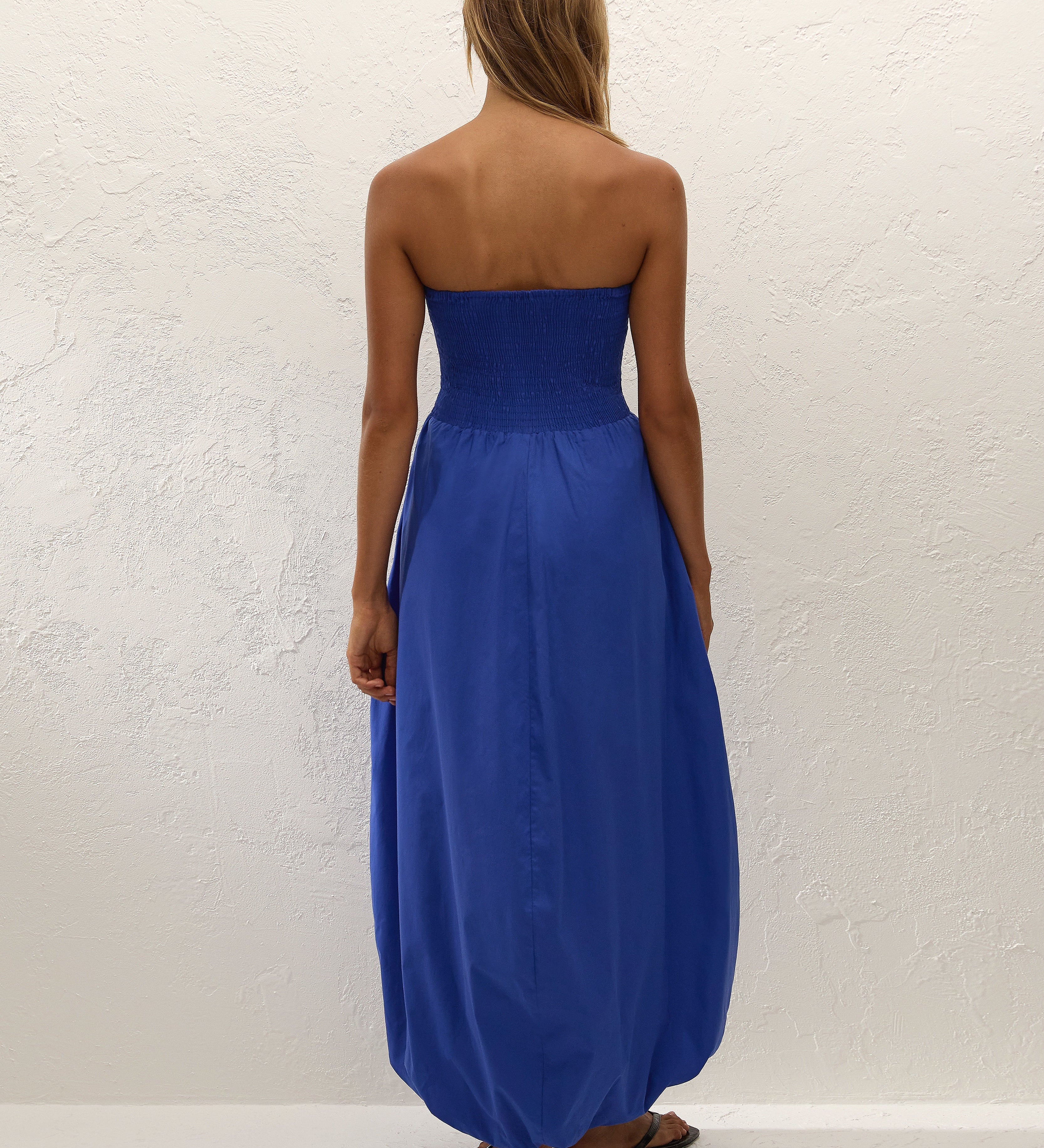 Faithfull - Lunaire Midi Dress Cobalt