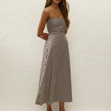 Faithfull - Casimiro Midi Dress Rita Stripe Port