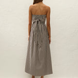 Faithfull - Casimiro Midi Dress Rita Stripe Port