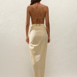 Faithfull - Lomas Pareo Ombre Stripe Faded Mustard