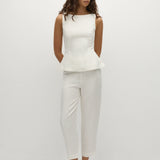 Faithfull - Claudine Pant White