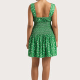Faithfull - Yerres Mini Dress Green
