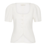 Faithfull - Emma Vest White - Final Sale