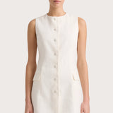 Faithfull - Jane Mini Dress White - Final Sale