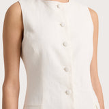 Faithfull - Jane Mini Dress White - Final Sale
