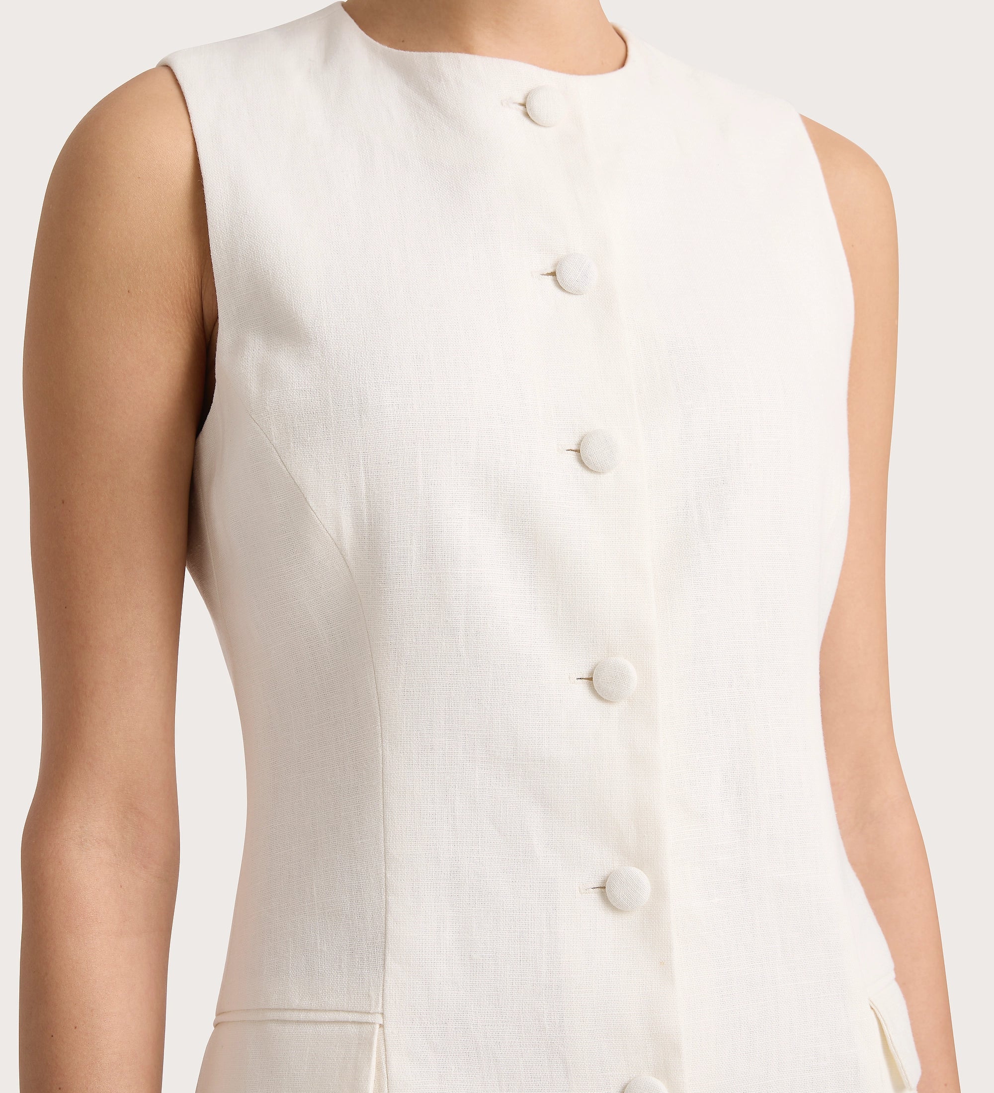 Faithfull - Jane Mini Dress White - Final Sale
