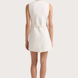 Faithfull - Jane Mini Dress White - Final Sale