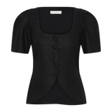 Faithfull - Emma Vest Black - Final Sale