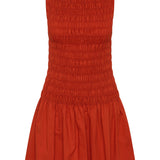 Faithfull - Maria Mini Dress Dusty Tomato