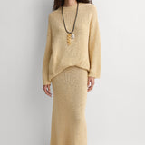 Faithfull - Viento Jumper Faded Butter