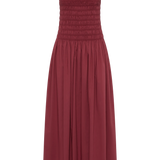 Faithfull - Margot Midi Dress Rhubarb