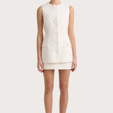 Faithfull - Jane Mini Skirt White - Final Sale
