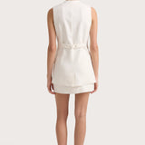 Faithfull - Jane Mini Skirt White - Final Sale