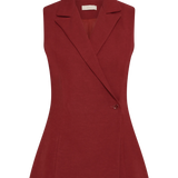 Faithfull - Florine Blazer Deep Red