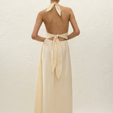 Faithfull - Lido Maxi Dress Butter Textured Gingham