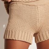 Faithfull - Myles Knit Shorts Cream - Final Sale