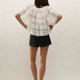 Faithfull - Mitla Top Rosa Broderie White