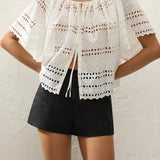 Faithfull - Mitla Top Rosa Broderie White