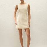 Faithfull - Sofia Mini Dress Butter Textured Gingham