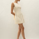 Faithfull - Sofia Mini Dress Butter Textured Gingham
