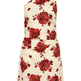 Faithfull - Marga Mini Dress Cecile Floral Garnet - Final Sale