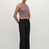 Faithfull - Heidi Top Gingham Deep Red