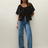 Faithfull - Mitla Top Rosa Broderie Black