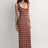 Faithfull - Malena Maxi Dress Blanca Stripe