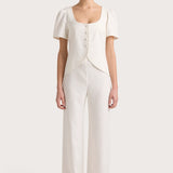 Faithfull - Ilride Pant White - Final Sale