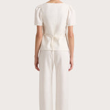 Faithfull - Ilride Pant White - Final Sale