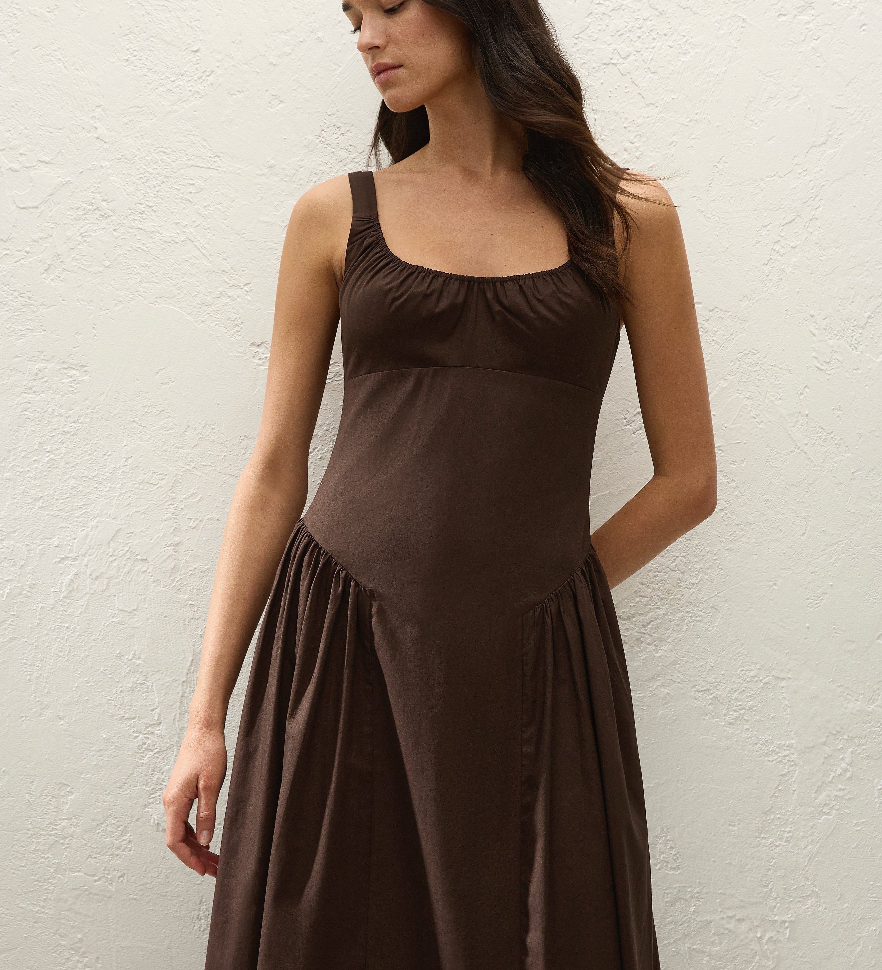 Faithfull - Marcella Midi Dress Espresso