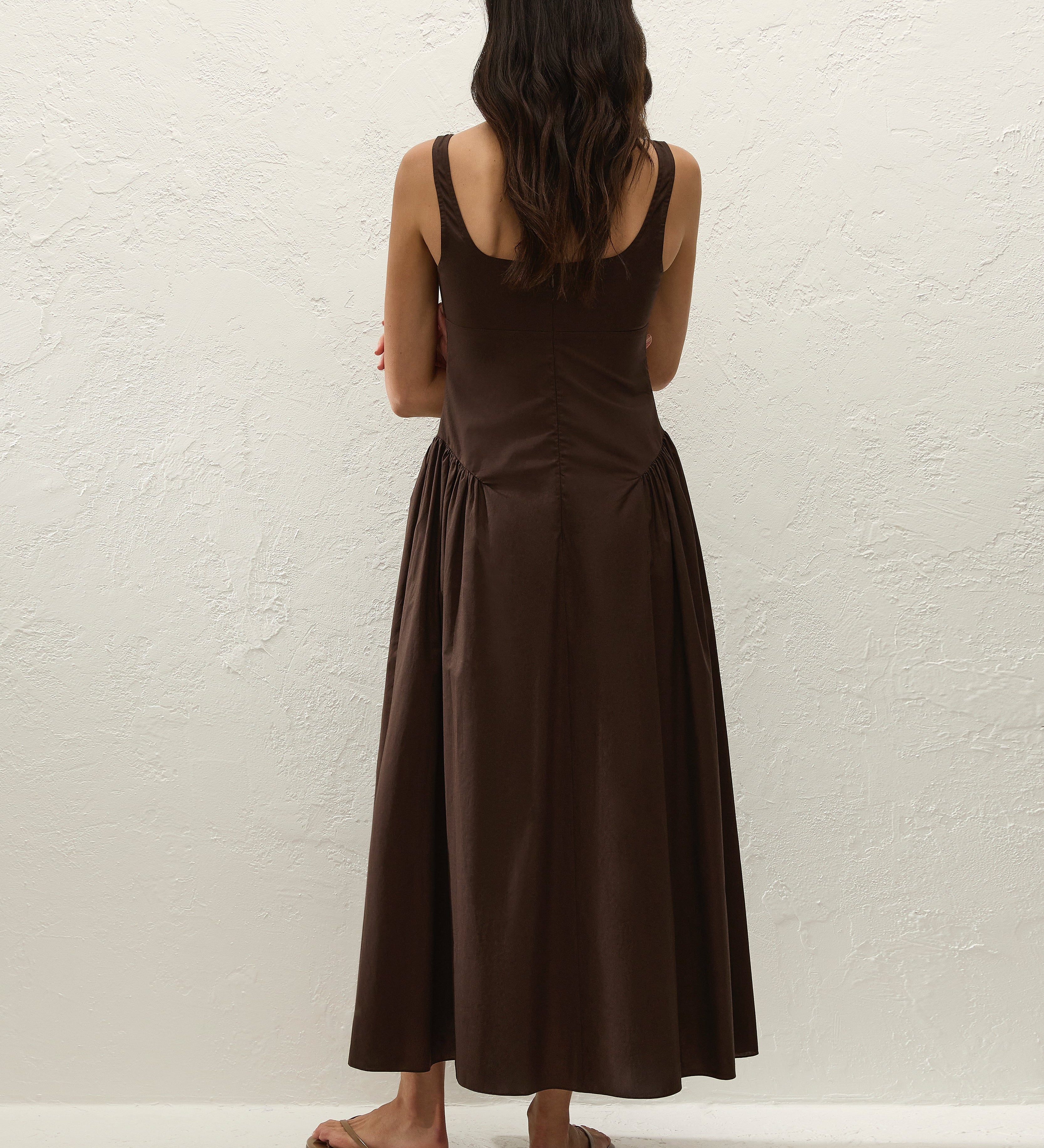Faithfull - Marcella Midi Dress Espresso